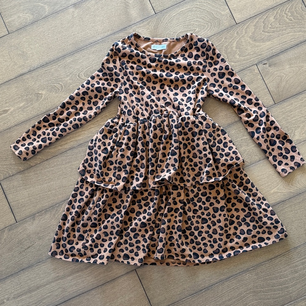 Tucker + Tate Brown Polka Dot Kids Dress